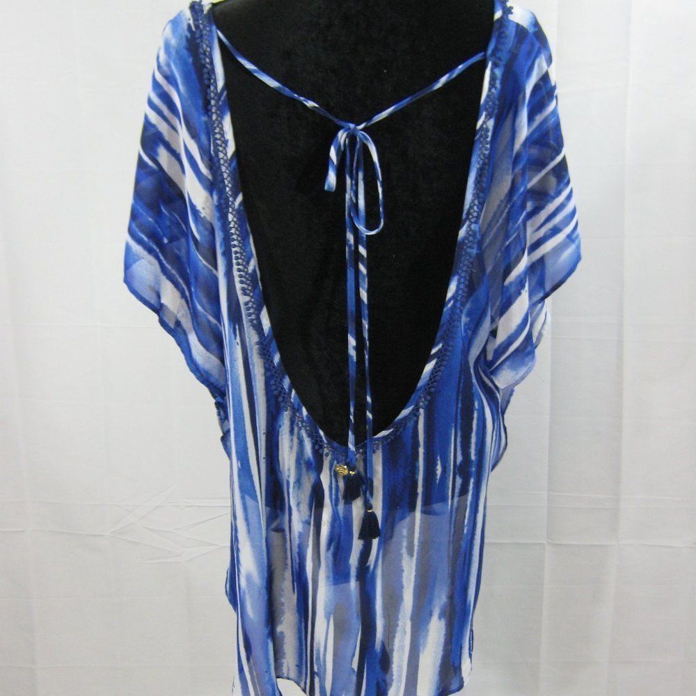 NWT Hawaiian Tropics Sheer Shirt Cover Up